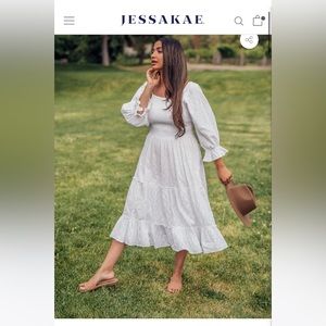 JessaKae Carefree Dress White